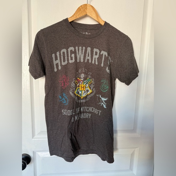 Hogwarts School of Witchcraft & Wizardry T-Shirt - Dark Gray - Picture 4 of 6